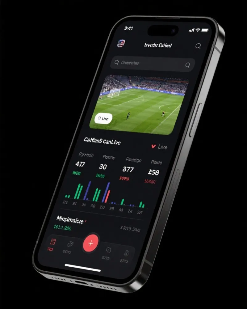 乐竞体育 APP 界面展示